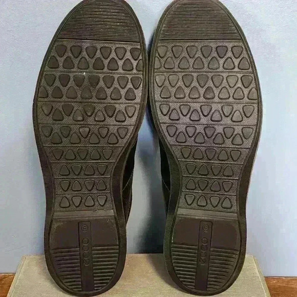 Ecco Mens Brown Leather‎ Fenn Tie Lace-Up Oxfords Size US 13, EU 47 - Picture 7 of 10